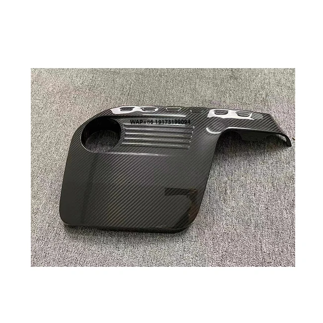 

Карбоновая крышка двигателя 3K Twill с глянцевым покрытием из сухого углеродного волокна для M2C F87 M3 F80 M4 F82 S55 3.0T