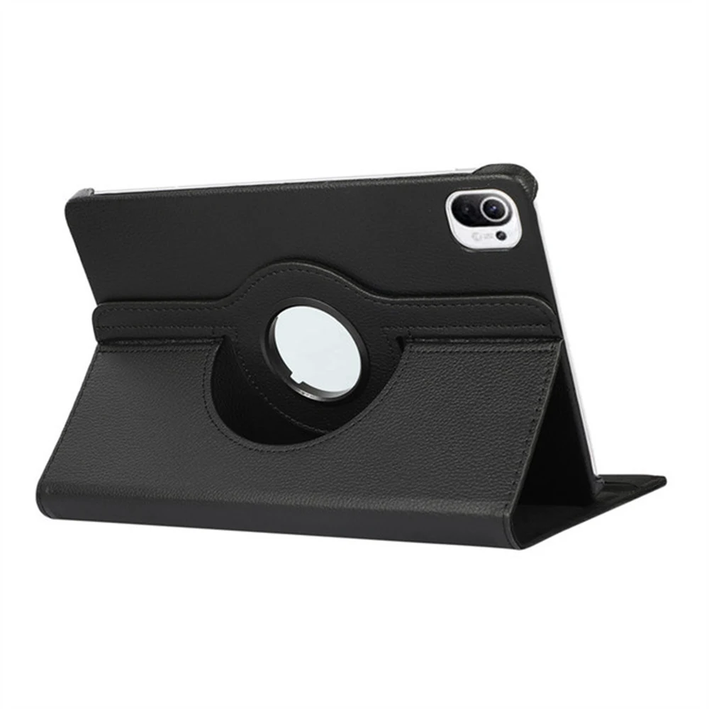 For Redmi Pad SE mini 8.7 Pro 12.1 2024 SE 11 10.61 360 Rotation PU Leather Tablet Cover For Xiaomi Pad 5 6 11 6S Pro 12.4 Case