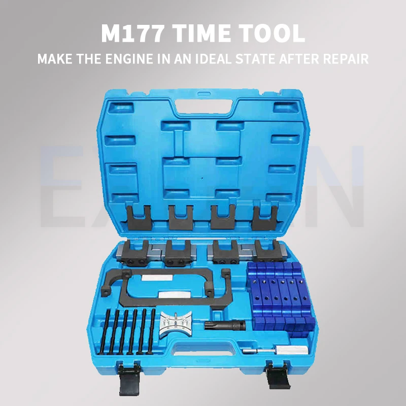 Motor Pylon Camshaft Motor Timing Tool Para Mercedes-Benz C63 Motor 4.0 Timing Tool M176 M177 M178 Universal Timing Tool Set Motor Pylon Camshaft Ferramenta de temporização do motor para Mercedes-Benz C63 Motor 4.0