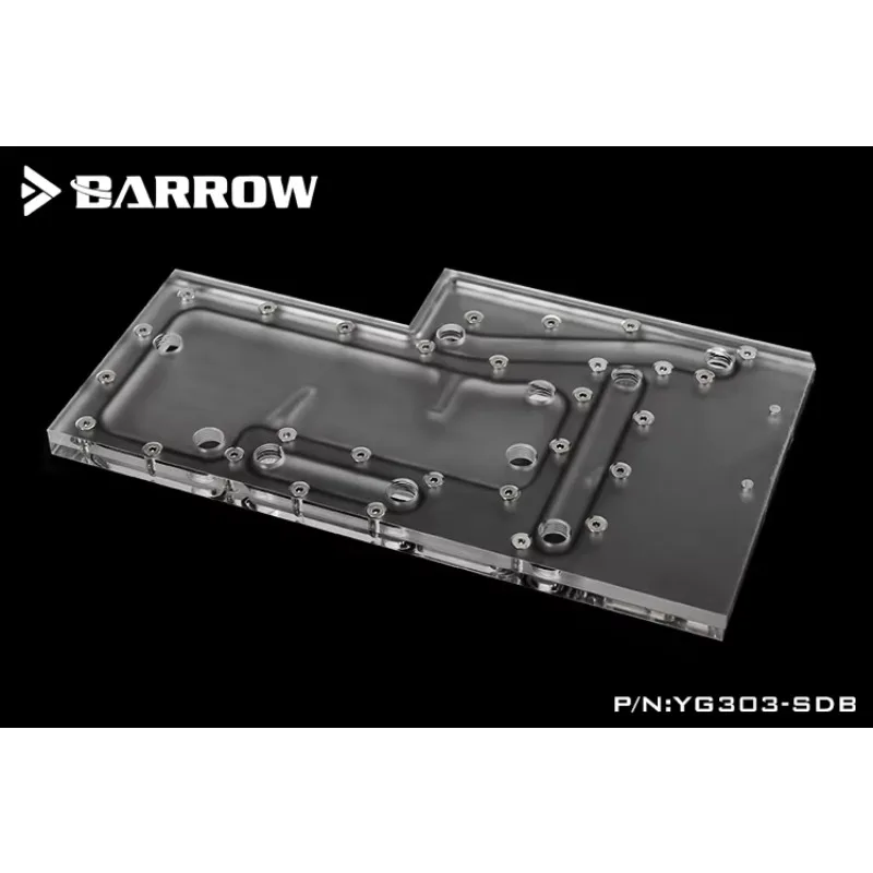 Barrow YG303-SDB V1 Waterway Boards For In win 303/305 Case, For Intel CPU Water Block & Single GPU Building