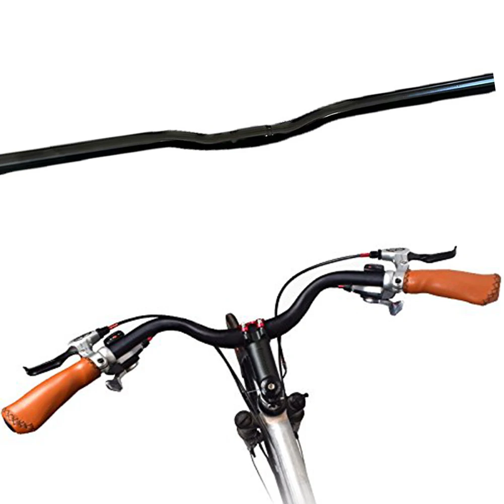 1pc Bike Handlebar Mountain Bike Eibke 580MM 25.4mm Aluminum Alloy Folding Bikes Swallow Handlebar Bicycle Accessories