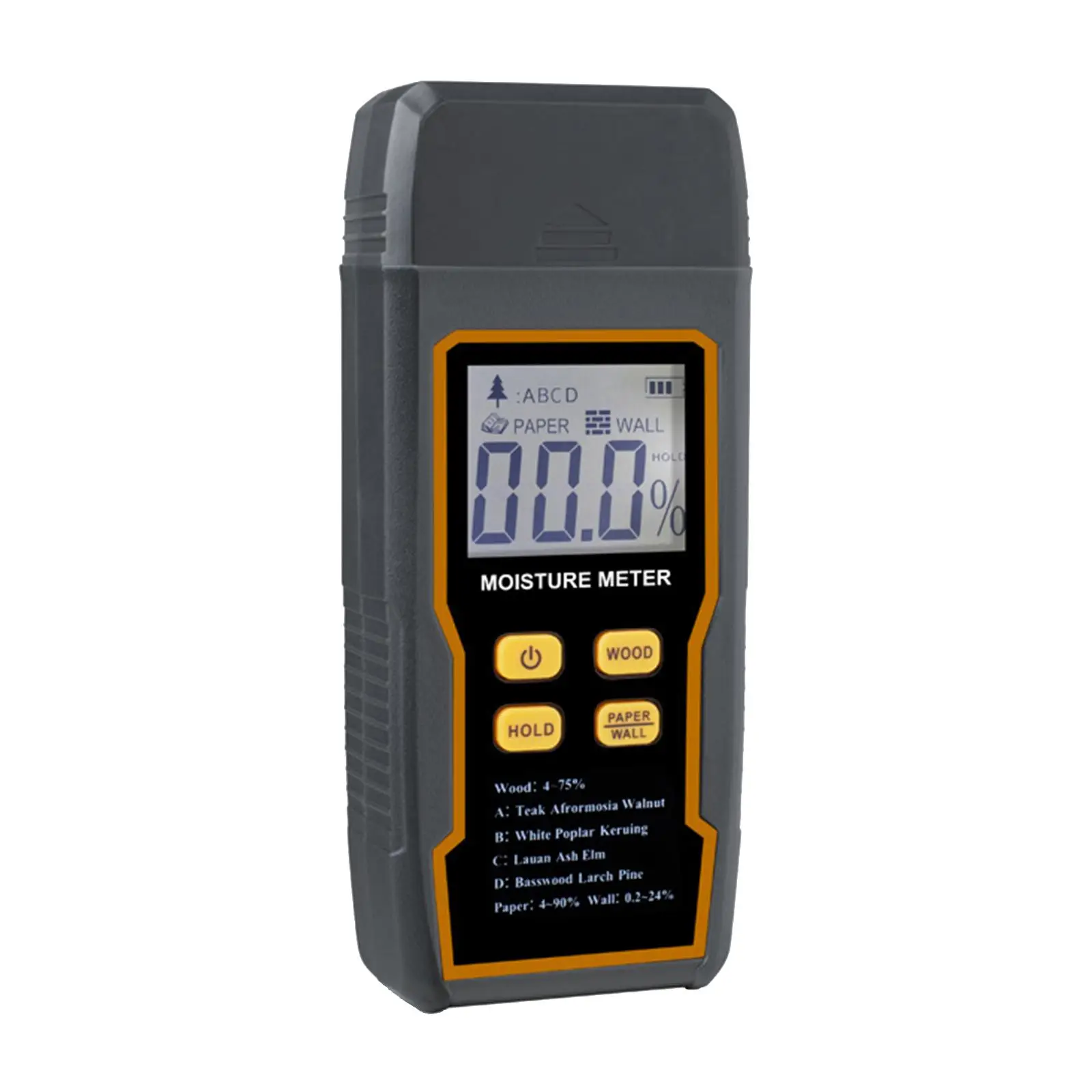 Wood Meter with Backlight Measuring Tool for Brick Firewall Paper