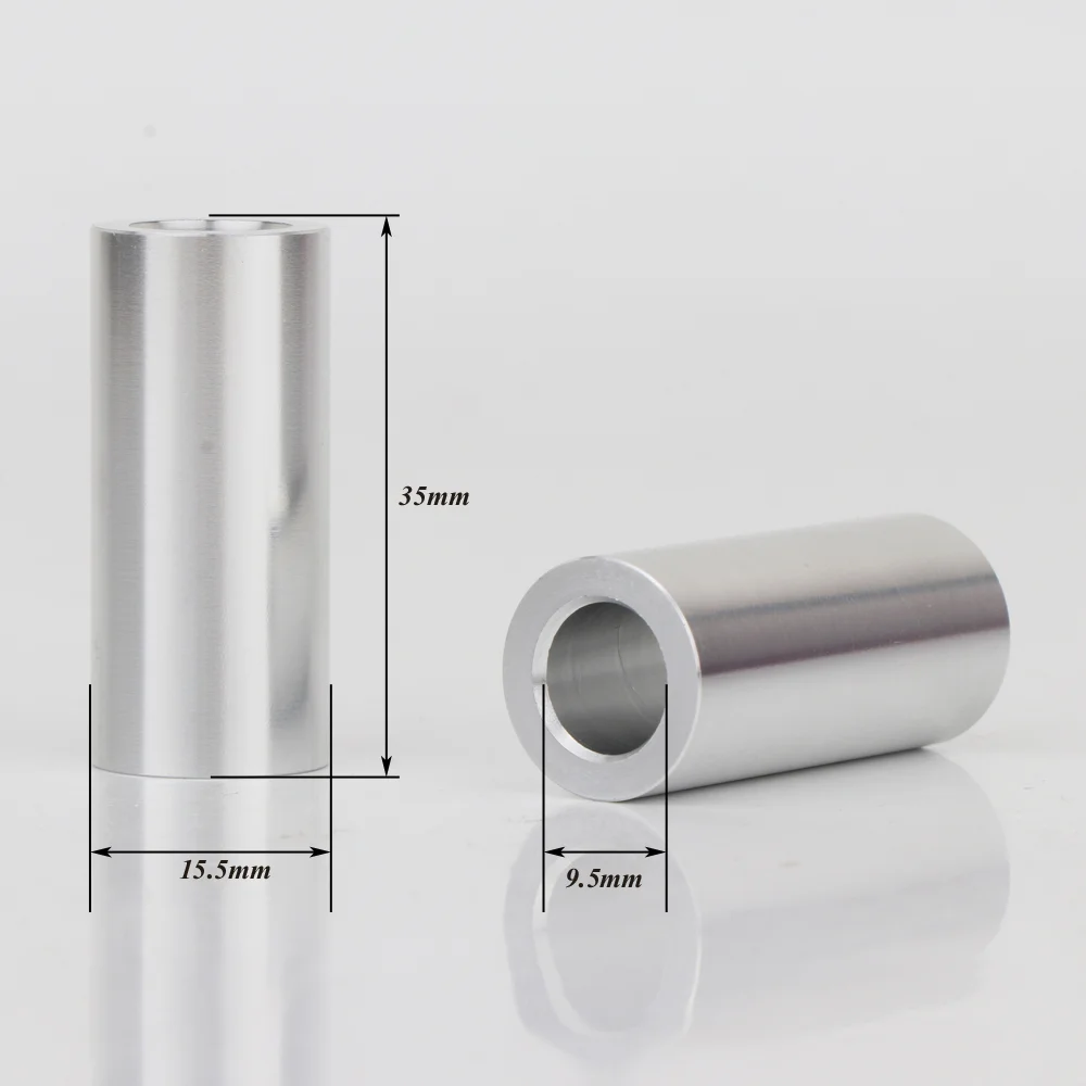 AL0924 عالية الجودة 2 قطعة كابل الصوت بانت استقرار الضوضاء القامع EMI الألومنيوم 9.5 مللي متر كابل السراويل