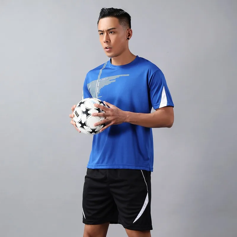 2025 conjuntos de corrida de secagem rápida dos homens respirável caminhadas pesca camiseta curta elasticidade macia ginásio ternos fitness esportes ao ar livre