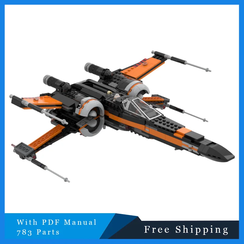 783 قطعة سلسلة معركة النجوم كول ستارفايتر اللبنات الطوب نموذج الأطفال الإبداعية الجمعية عرض لعبة هدايا عيد الميلاد