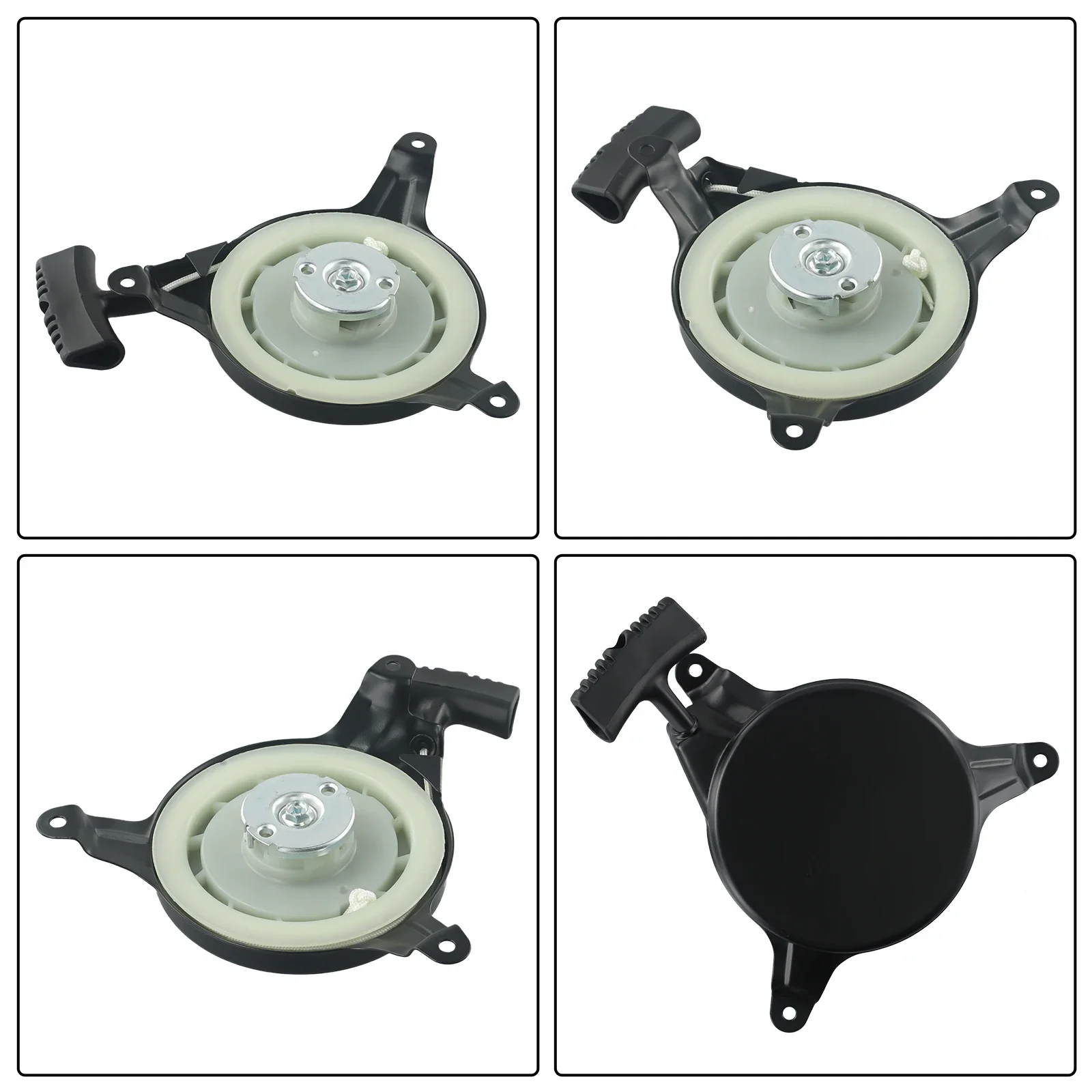 

Starter Recoil Starter Hand Tool Plastic+metal Pull Starter Distance Between Holes 170mm Garden Outdoor Living