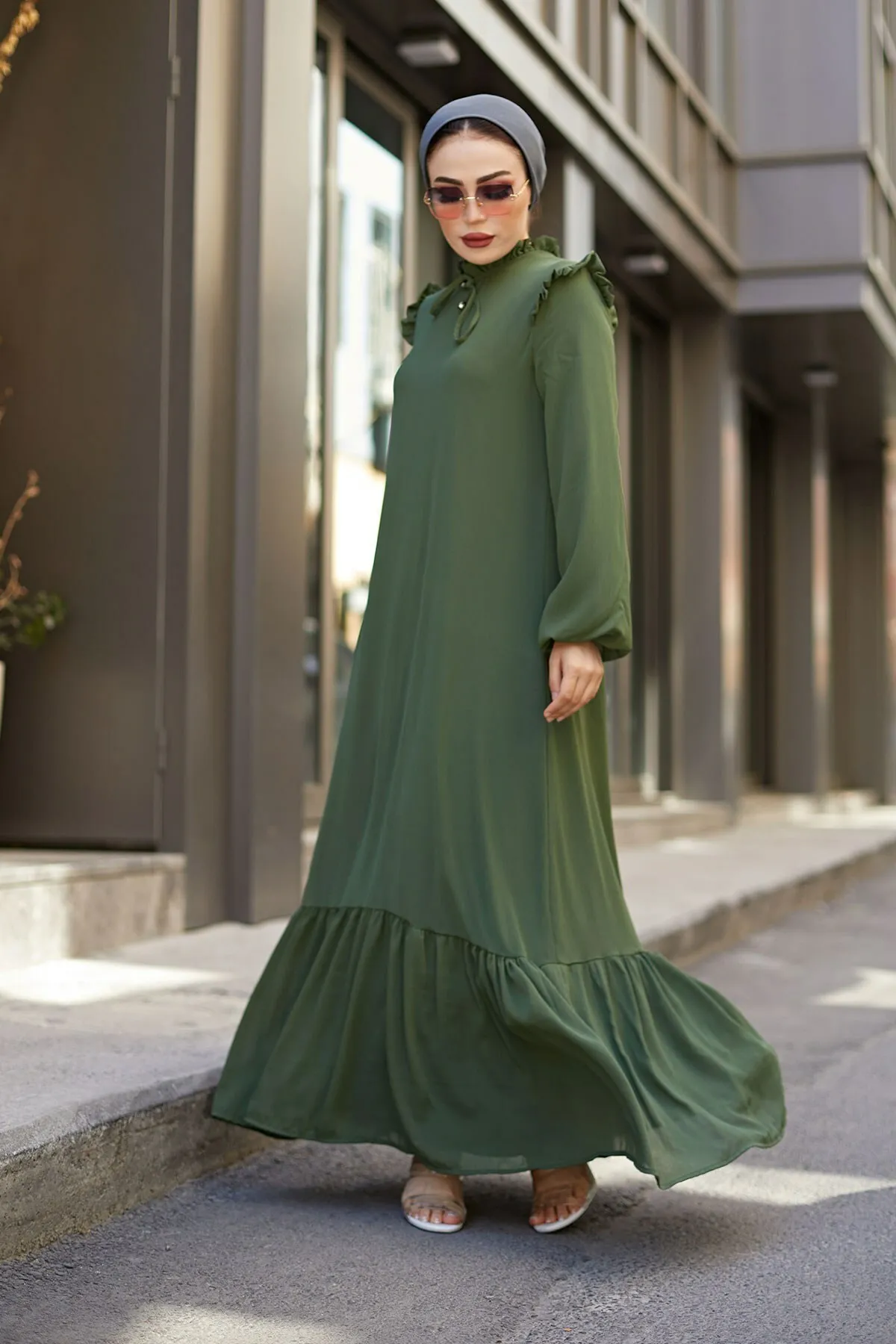 Dress women's dresses 2021 kaftan abaya long Muslim evening dresses hijab abayas Turkish Hijab Party Casual women clothes