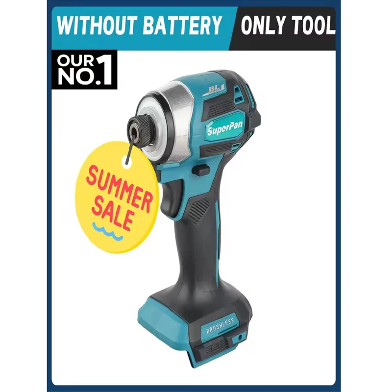 

18V Makita DTD171 Brushless Electric Screwdriver Cordless Impact Driver for Construction Home Repair Power Tools