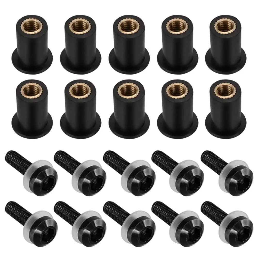 

10pcs 5mm Windscreen Fairing Windshield Bolt Screw FOR DUCATI MULTISTRADA 1000 SDS 1100 S 1200 1200S 1260 1260S 620 950 950S