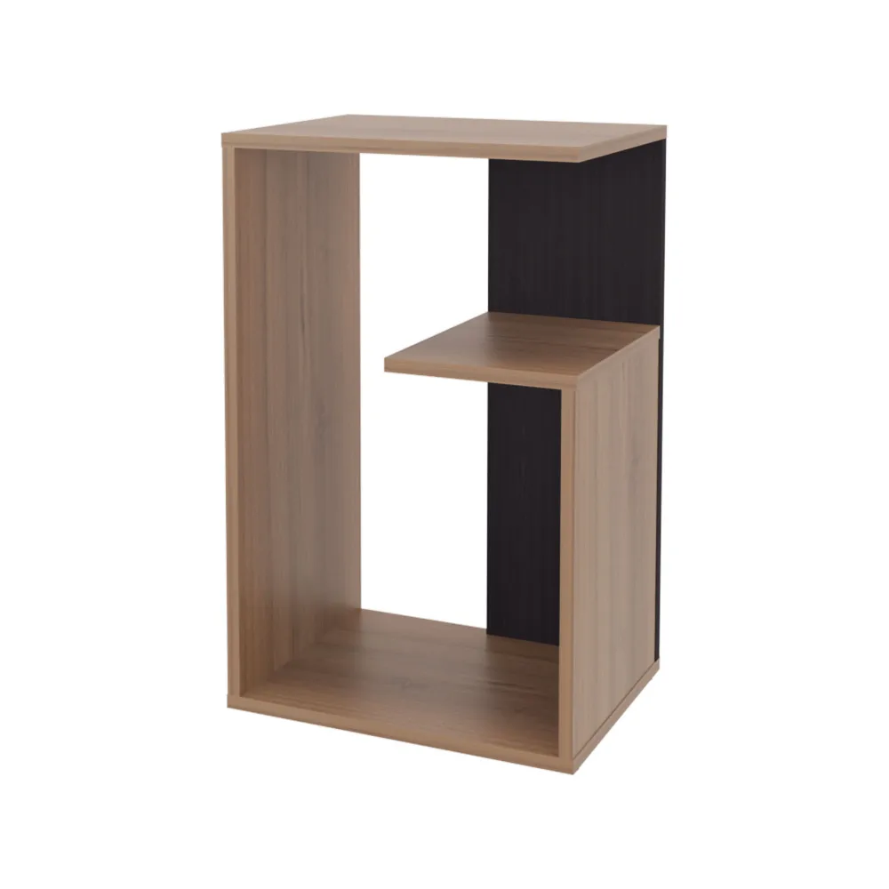 

Vega Side Table in Melamine with Open Storage