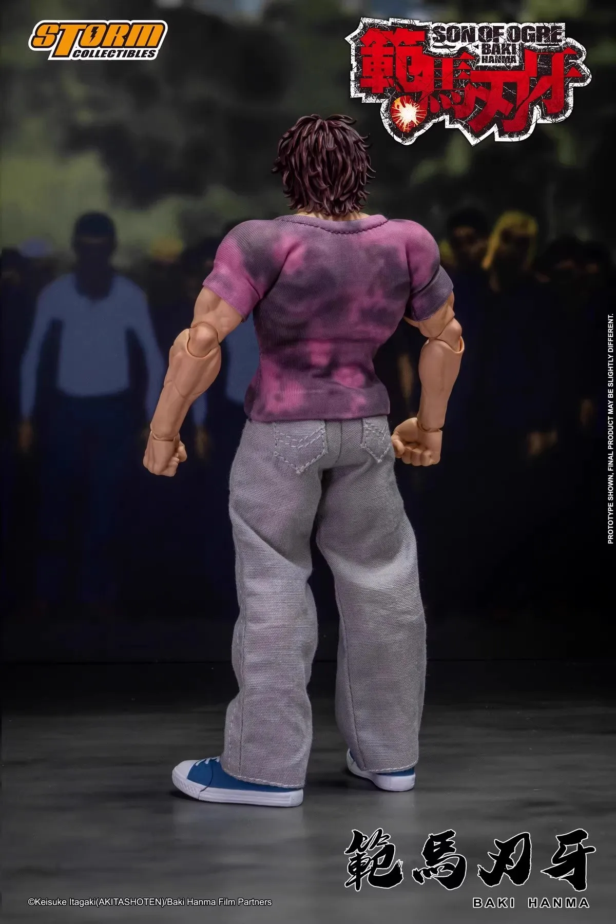 KIBK05 Storm Toys 1/12 Soldier Baki Hanma Full Set 6'' Action Figure Model Toy In Stock