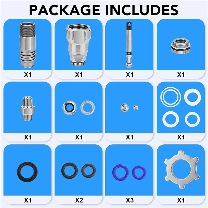 

A84X-Compatible Replacement Pump 246428 Airless Paint Sprayerpump For Models 390 395 490 495 595, Includes Repair Accessories