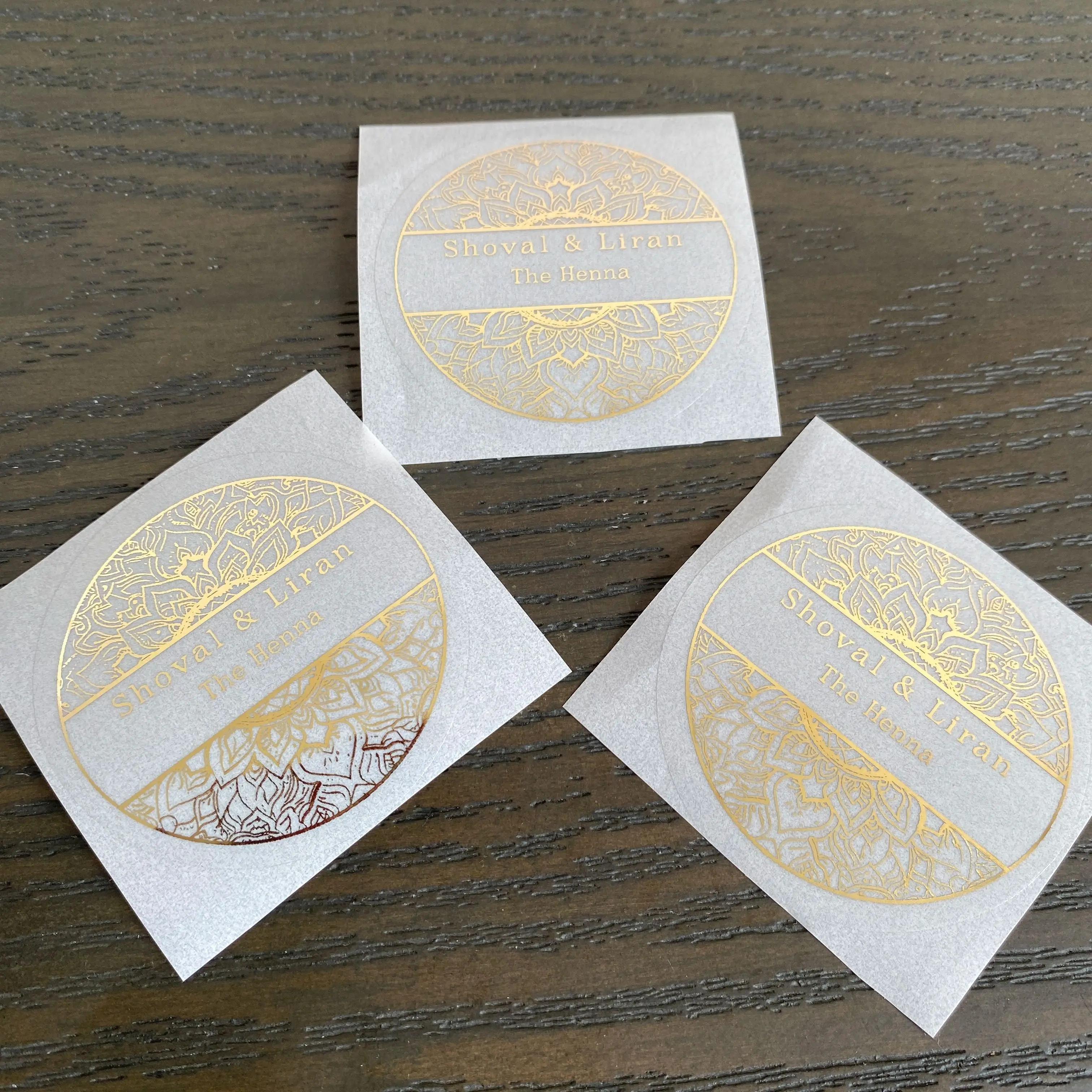 Stiker lilin henna kustom, lab - Personalised Candle Label ulasan dan harga