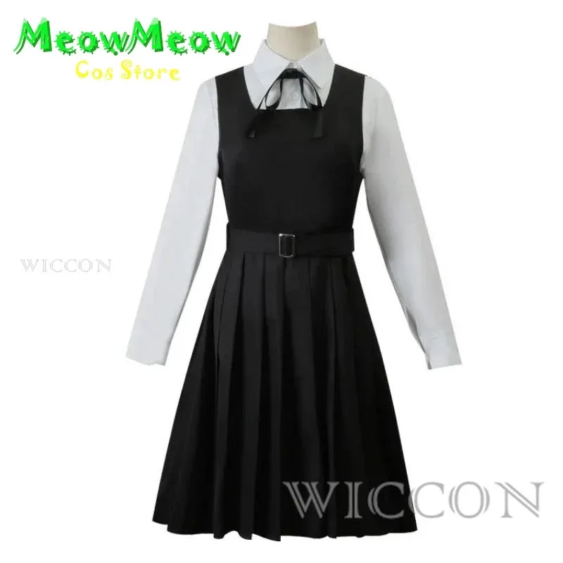 20151123 أنيمي غاون كوستوم تأثيري ميتاكا آسا Seragam JK مدرسة قميص نسائي فستان موحد مجموعة حفلات الهالوين #3