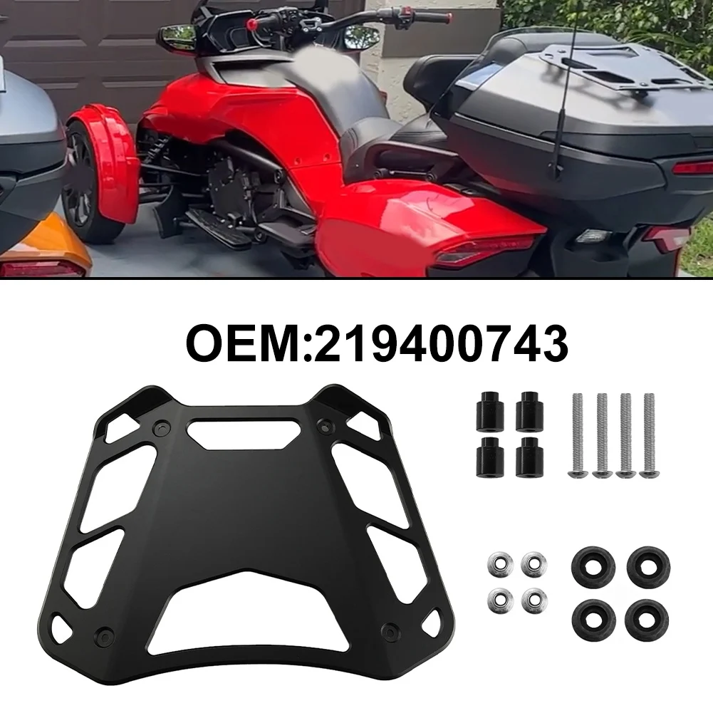 For Can-am Spyder F3-T Spyder Accessory Top Box Mount Luggage Rack Wear-resistant Non-deformation Easy To Install