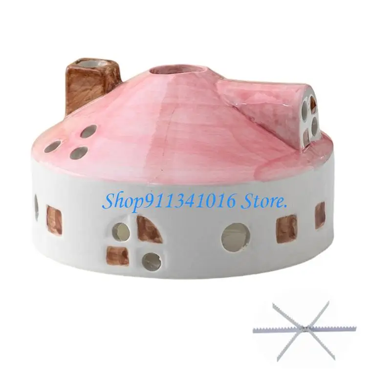 Ceramic Repellents Coil Holder Functional Ashes Catcher Stove Gift