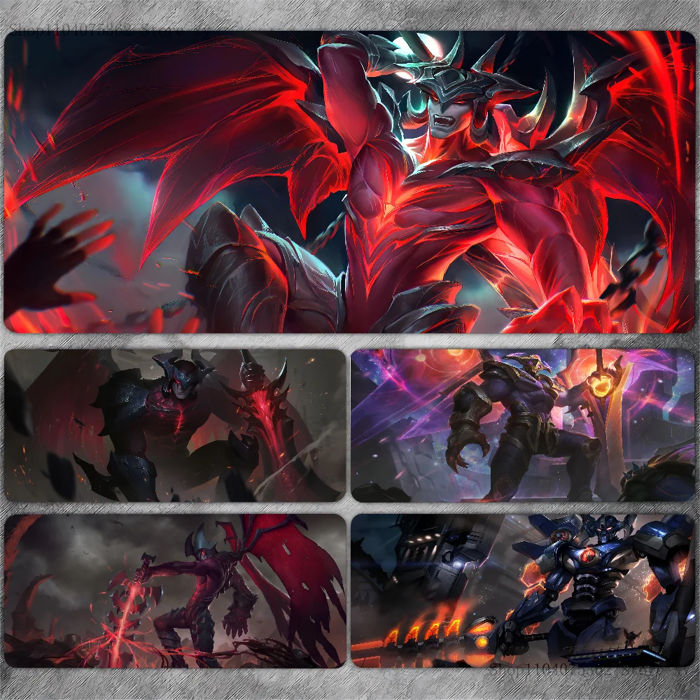 Aatrox League Of Legends Game Mousepad Large Keyboard Desk Mat Gaming Mouse Pad LockEdge Non-slip Mat