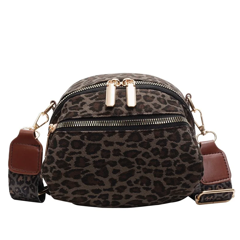 

Leopard Print Crossbody for Women Lightweight Shoulder Tote Purse Stylish Casual Square Design Large Capacity Daily Handbag