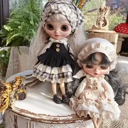 OB24 OB22 Doll Clothes 1/6 Blythes Clothes  Azone Dress DIY Doll Suit Dress Up Doll For Girl Gift