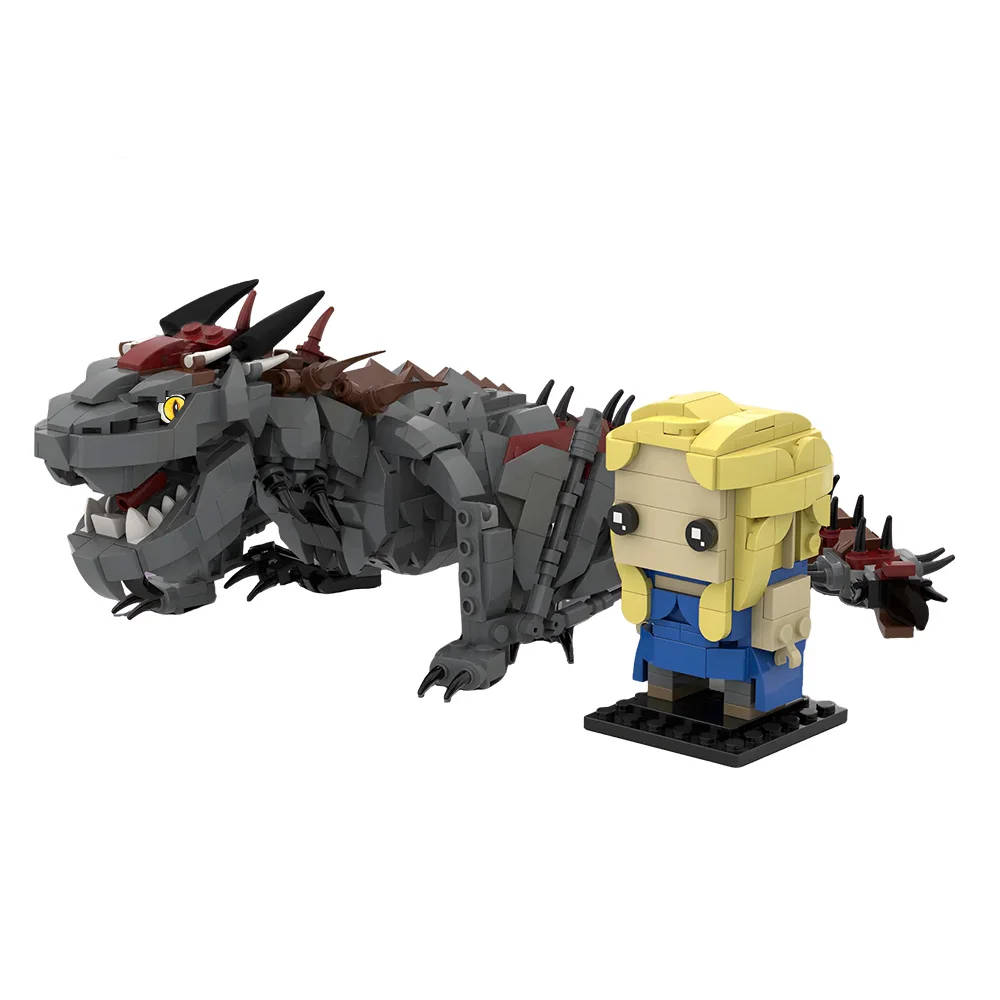 

Gobricks MOC Daenerys Drogons Brickheadz Building Blocks Model Game characters Bricks Assembled Toy for Children Gift