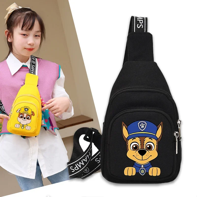 

Paw Patrol Shoulder Bag New Kids Crossbody Backpack Fashion Simple Large Capacity Bag Cute Cartoon Chase Skye outing Pocket Gift