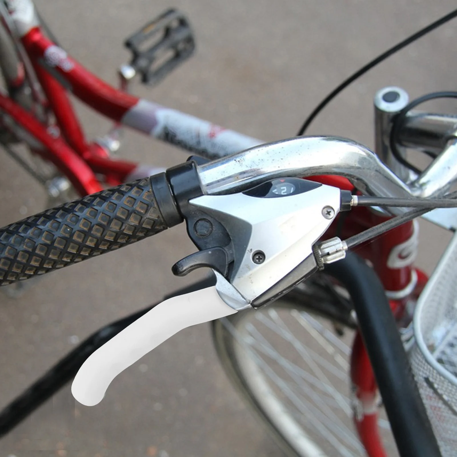 

1Pair Brake Handle Grip Cover Anti-Slip Tpr Universal Bicycle Brake Lever Protection Sleeve for Mountain Road Folding Bikes