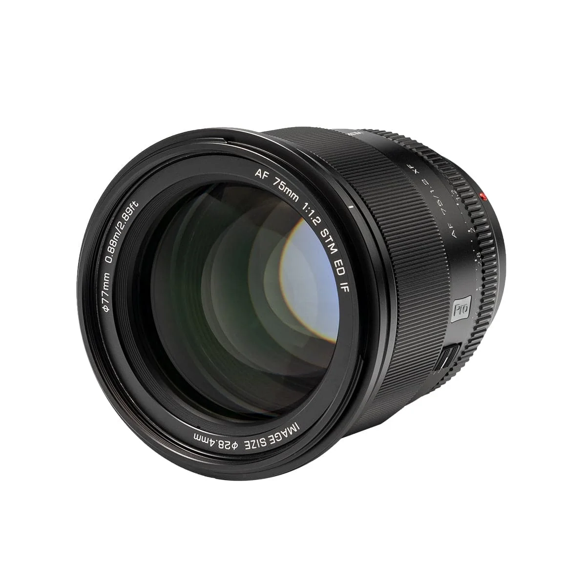 75mm F/1.2 APS-C Lens for Fuji X, Autofocus 