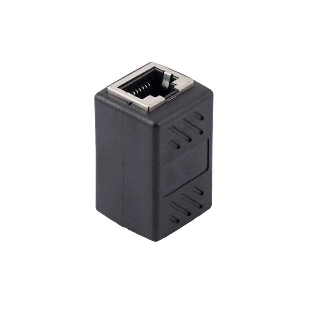 Ethernet Extender Adapter 8P8C RJ45 Female To Female Lan Cable Extension Connector For Internet Connection Cat7/6/5e