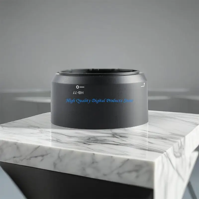 U2JE Lens Hood Lens Shade HB-77 Cylinder for AF-P DX-NIKKOR 70-300mm f/4.5-6.3G Light Shield