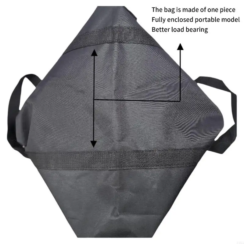 حقيبة تخزين قابلة للطي للتخييم والنزهة وطاولة خارجية 600D حقيبة قماش أكسفورد