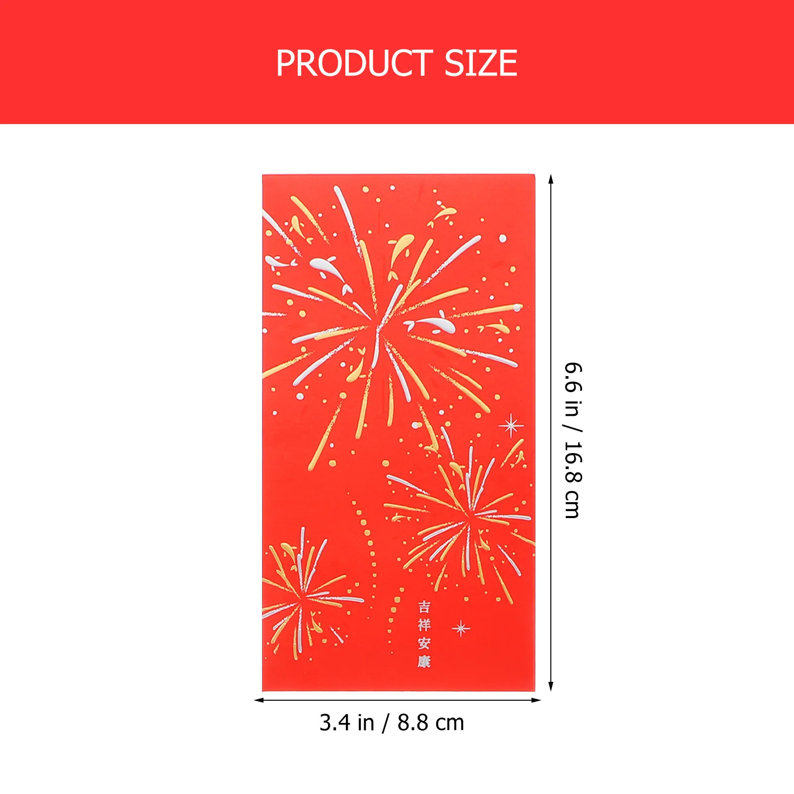 6Pcs Red Envelopes Paper Money Bags Year of Dragon Red Packets 2024 New Year Money Pouches Chinese Style Traditional Spring