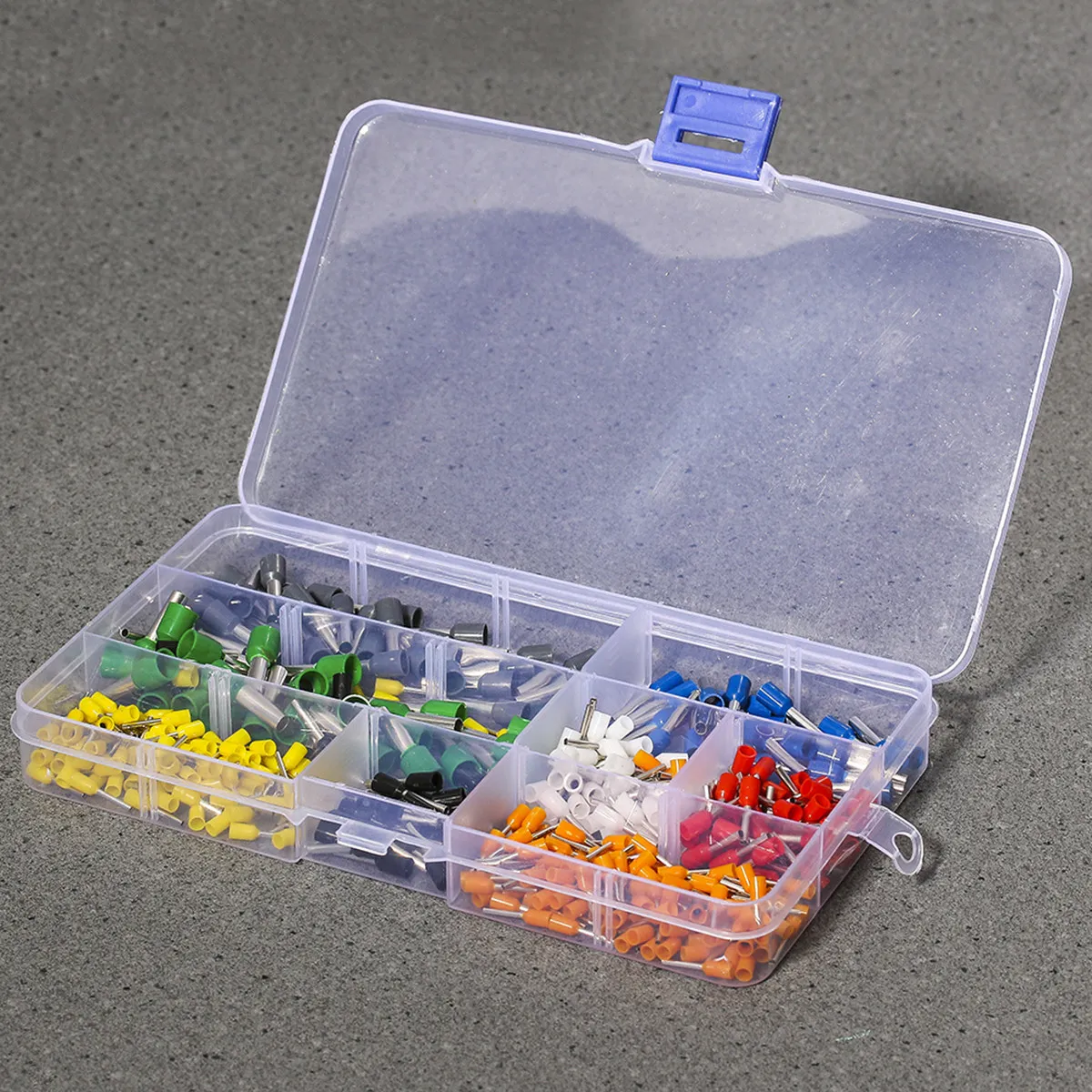400Pcs Heat Shrink Insulated Crimp Terminals Kit Awg 22-10 Waterproof Corrosion Resistant Ferrule Wire Terminal for Marine Auto
