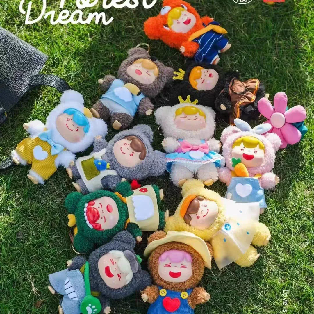 

Authentic Woow First Generation Vinyl Plush Blind Box Kawaii Forest Dream Cute Doll Trend Toy Backpack Pendant Birthday Gift
