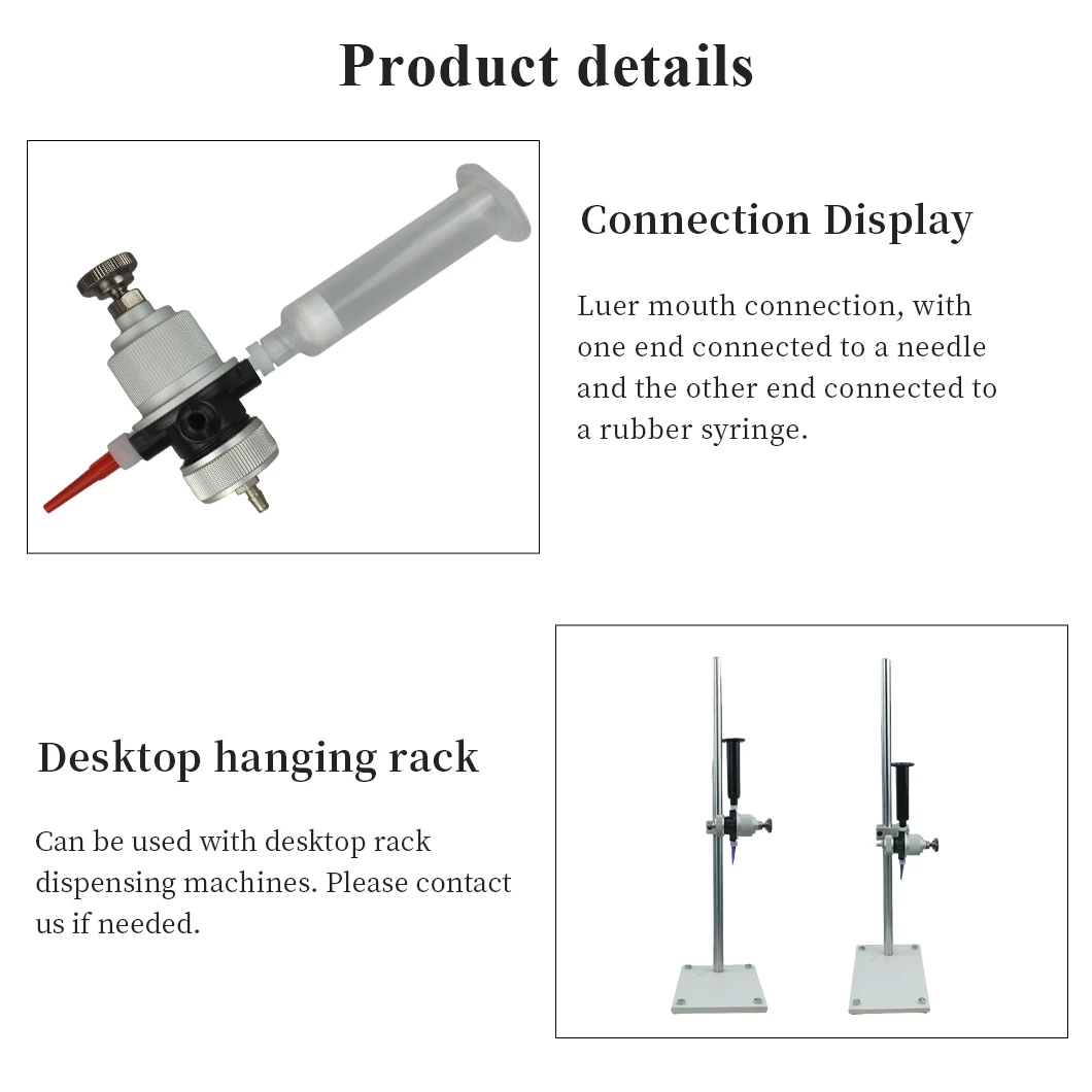 UV Adhesive / Instant-drying Glue Low Viscosity Fluid Dispensing Valve For Electronic Assembly