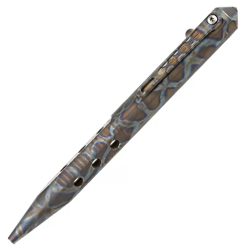 

New Arrival TWOSUN Bolt Action Pen Titanium Pen Ballpoint Pen with Clip Compact Size EDC Tool