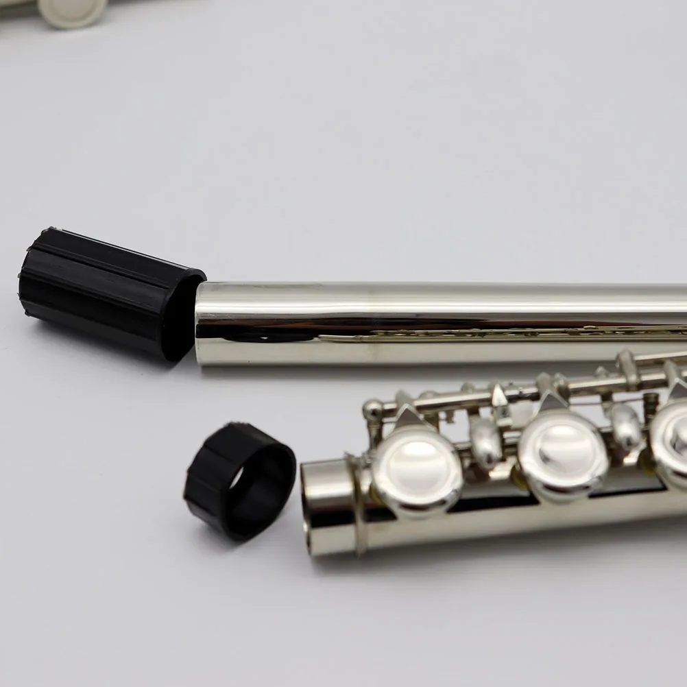 

5Set Flute Protective Cover Black High Quality Durable Daily Use Portable Protection Anti-Scratch Flute Sleeve