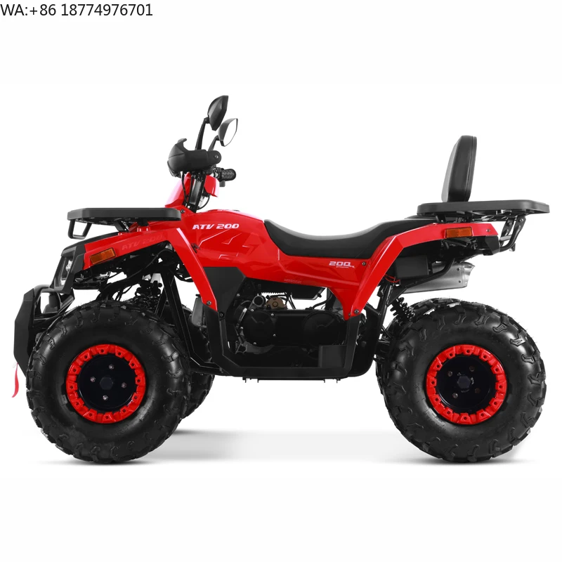 Tao Motor  2025 New Electric Start Chain Drive 4x2 Off Road 200cc ATV Quad Bike Quadriciclo Quad ATV 200