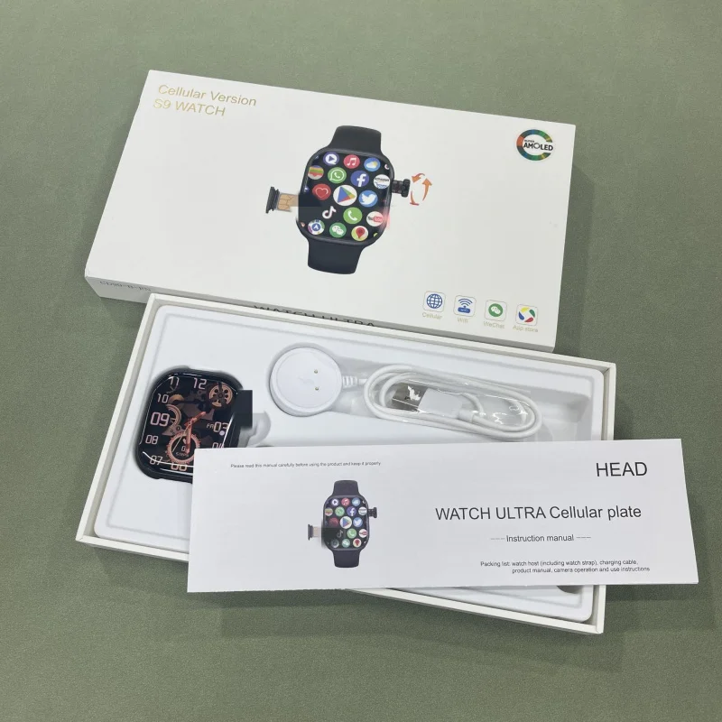 

CD99Smart Watchwifi/4GCellular Plug-in Cards Edition180Rotating Camera Android SystemS9Foreign Trade