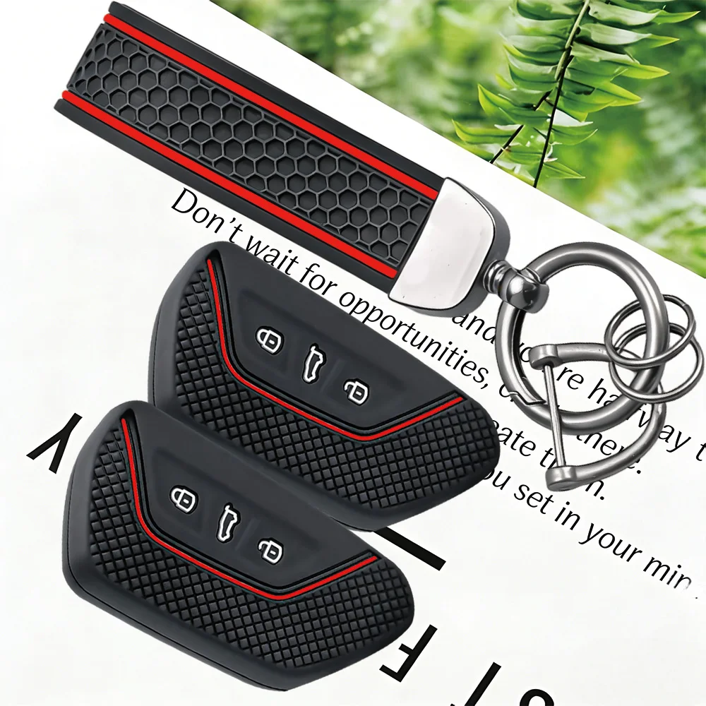 Car Key Case Cover FOB for VW Volkswagen/Golf 8 MK8 ID.3 ID.4 /Cupra/Skoda/Octavia A8/SEAT/Leon MK4 2020 2021/Formentor/Tarraco view 2
