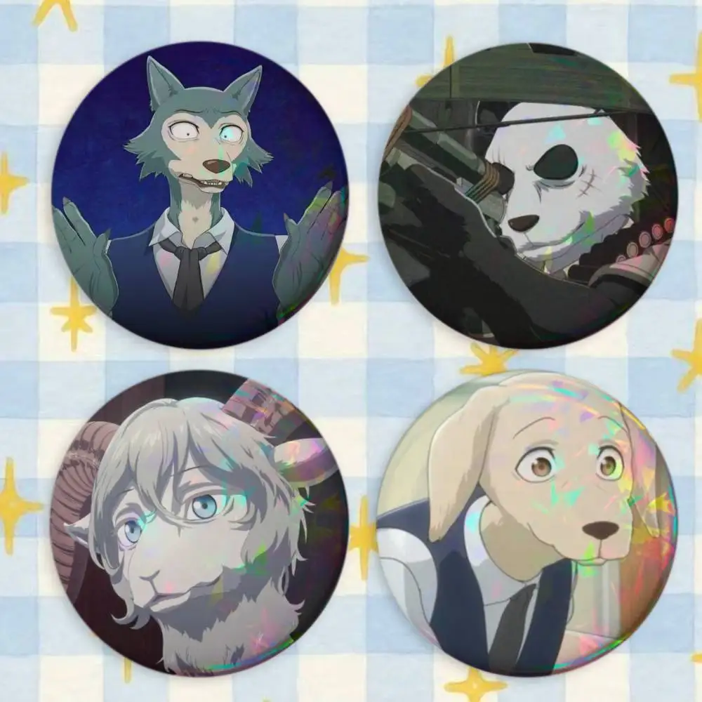 BEASTARS Final-S Anime Brooches Cartoon Badge Pins Backpack Hat Accessories Friend Gift