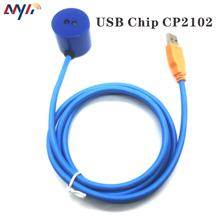 kWh Meter Infrared Reading Head IEC1107 Probe  CP2102 USB to Optical interface IR Infrared Magnetic Adapter STS Energy IEC62056