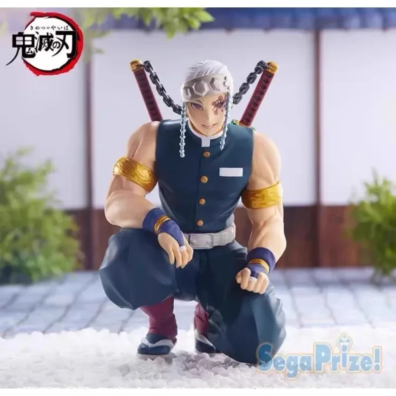 SEGA Genuine Chokonose Figure Demon Slayer Anime Figure Himejima Gyomei Uzui Tengen Action Toys for Kids Gift Collectible Model - view 5
