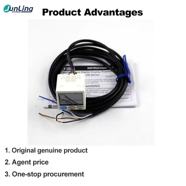 DP-102Z Dual Screen Digital Pressure Sensor NPN Collector Transistor Open Output Voltage 1.5MPa DP-102