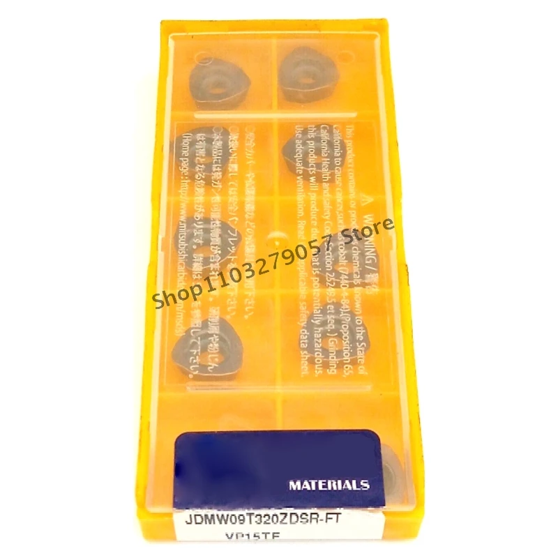 10PCS New In Box Carbide Inserts JDMW09T320ZDSR-FT VP15TF Fast Delivery Nc Blade Tool