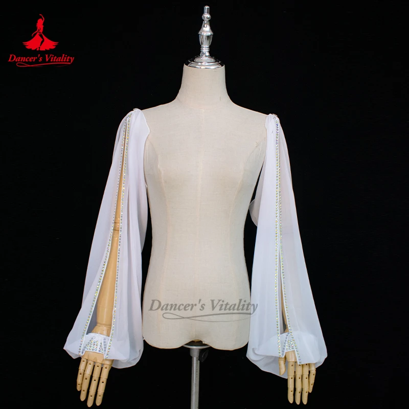 Bauchtanz Kostüm Frauen Chiffon Langarm Kleidung Erwachsene Weibliche Professionelle Kleidung Bauchtanz Ärmeln Mantel