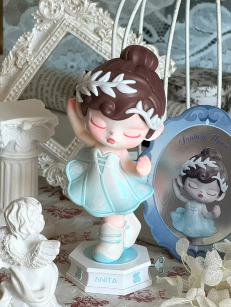 أصيلة أنيتا دريم لاند صندوق أعمى لطيف فتاة لعبة تحصيل الشكل مكتب زينة هدية للفتيات اللعب العصرية #3