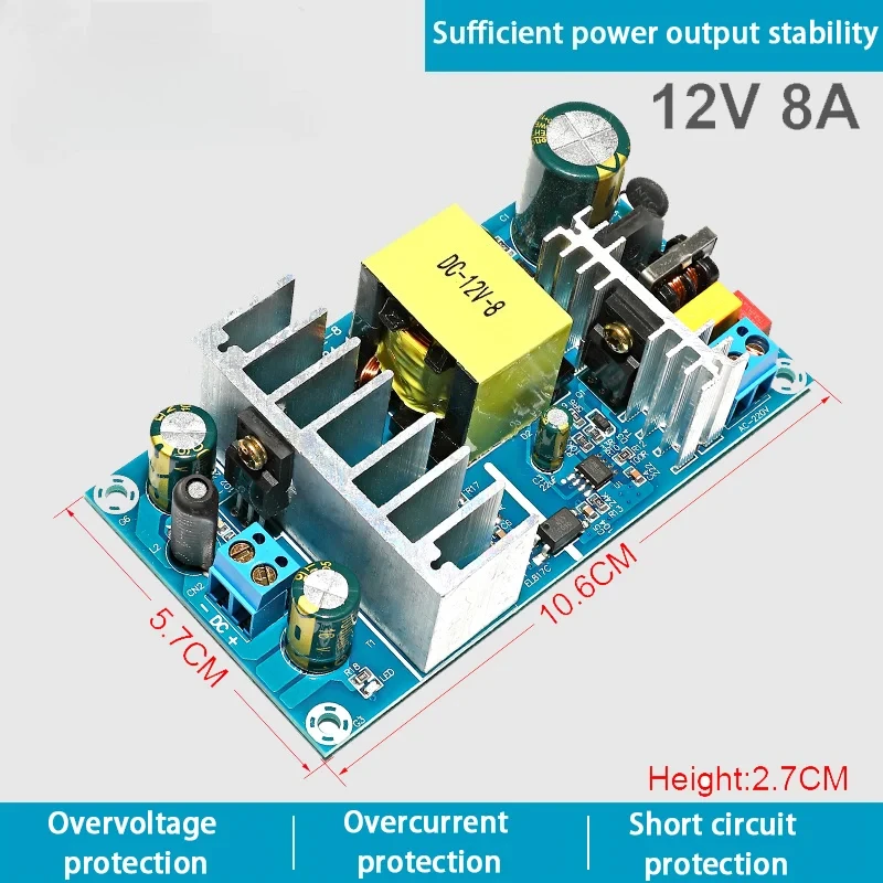 AC 85-265V to DC 12V 24V 36V 48V step-down Transformer power supply  1A 2A 4A 6A 8A 9A switching power module for Repair