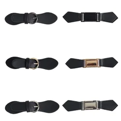 Metal Buckle Leather Toggle Closure Fashion Windbreaker Coat Button Sewing Fastener Sewing Handicraft Accessories