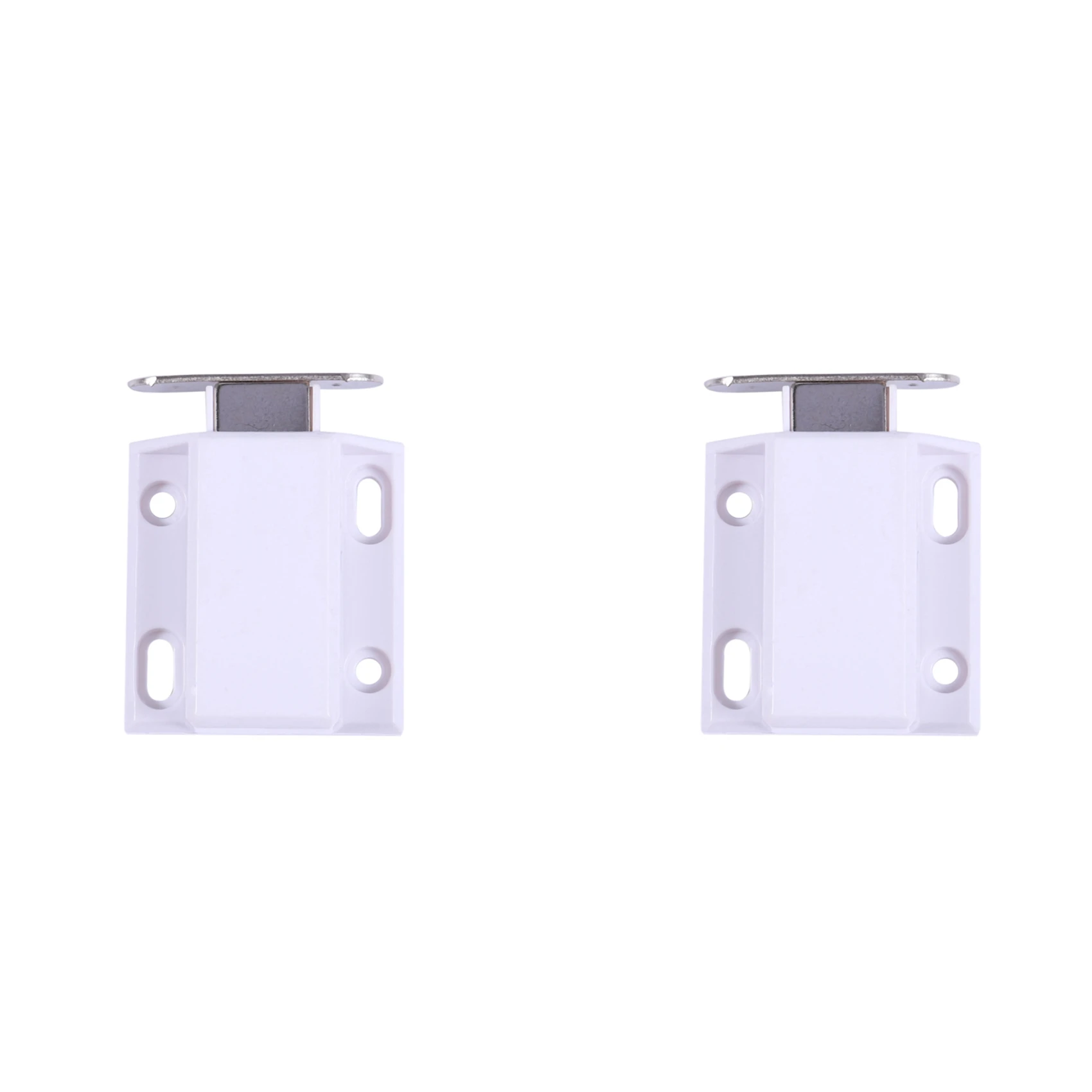 

4X White Push To Open Magnetic Door Drawer Cabinet Catch Touch Latch