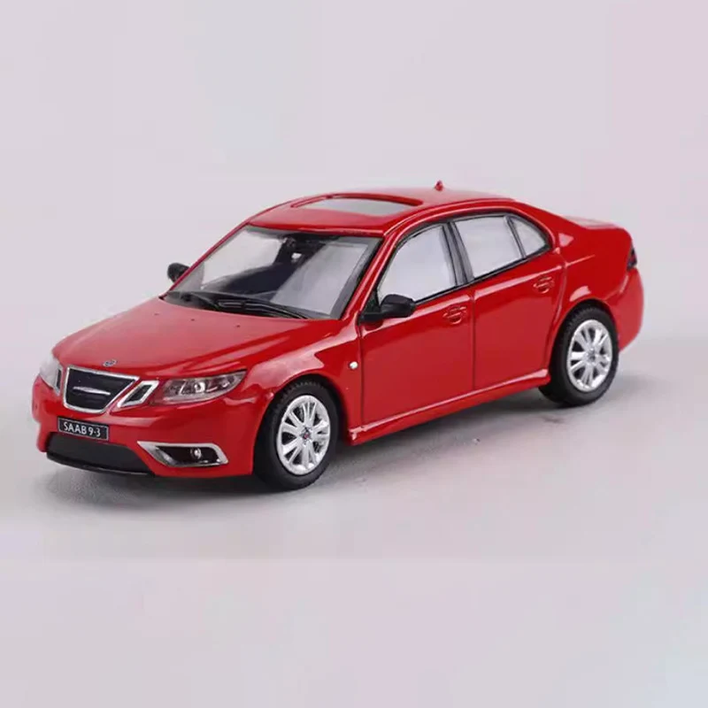 

Коллекционная модель автомобиля Chevrolet 9-3 Aero Sedan 2008 года, масштаб 1:64, из литого сплава, статическая, для демонстрации, подарок, сувенир, украшение